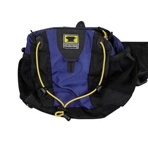 Mountainsmith KINETIC II Redura Lumbar Pack OS Blue Hiking Fanny Bag Bungee Cord